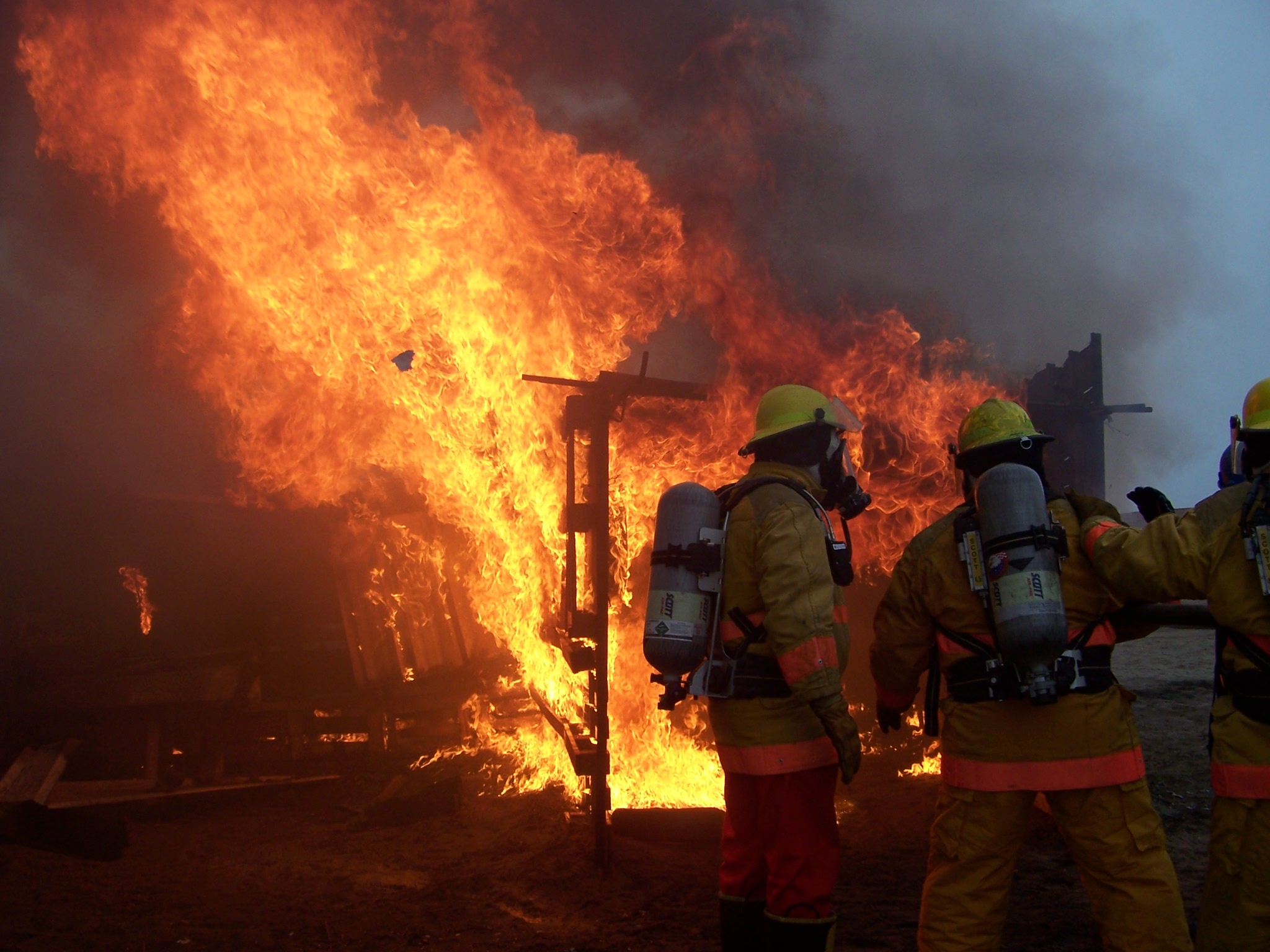 Simulacro de incendios